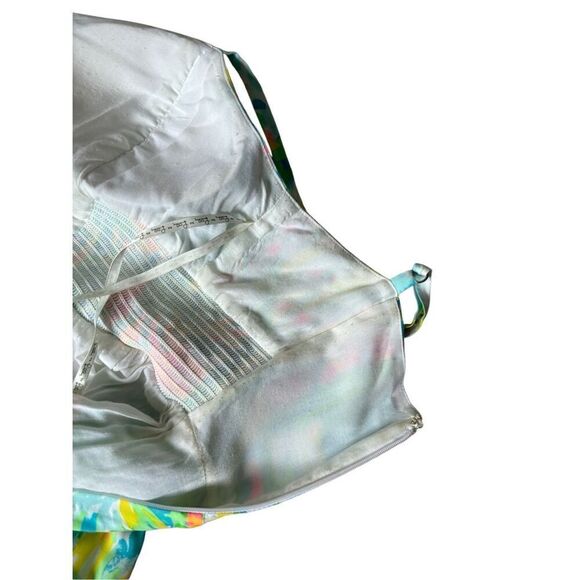 Lilly Pulitzer Women's Christine Dress size 2 Mini Multicolor Strap - Picture 9 of 13